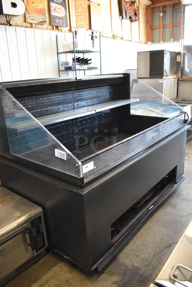 Metal Commercial Floor Style Open Grab N Go Merchandiser on Commercial Casters. 115 Volts, 1 Phase. 77x45x56. Cannot Test Due To Missing Power Cord - Image 6 of 8