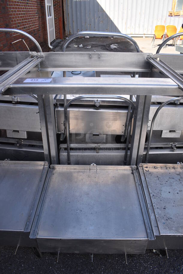 Metal Commercial Dolly on Commercial Casters. 27x31x50 - Image 1 of 4