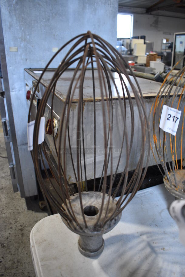 Hobart VMLH40D Metal Commercial 40 Quart Whisk Attachment for Mixer. 9x9x19 - Image 2 of 3