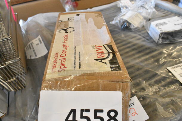 BRAND NEW SCRATCH AND DENT! Avantco 177MX20HOOK Cast Aluminum Replacement Dough Hook for 20 Qt. Mixer - Image 4 of 5