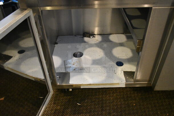 CustomCool Stainless Steel Commercial Soda Station on Commercial Casters. This Unit Was In Working Condition When the Restaurant Closed. (secondary dining room) - Image 2 of 7