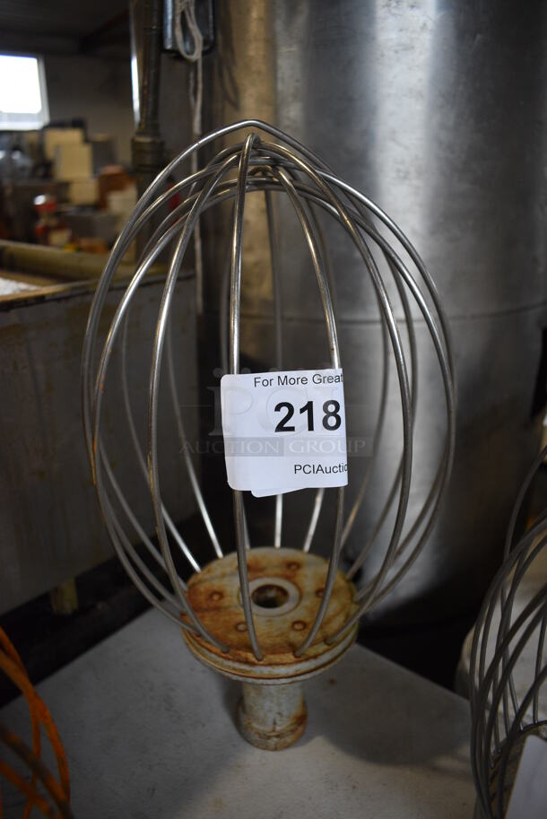 Metal Commercial Whisk Attachment for Hobart Mixer. 8.5x8.5x17.5 - Image 1 of 3