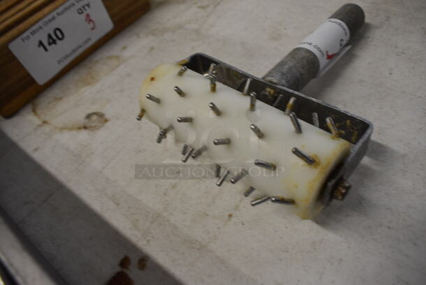 Metal and Poly Dough Docker. 8x6x3 - Image 3 of 3