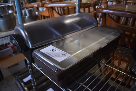 2 Poly Bar Topping Rails. 20x6x5, 21x7x7. 2 Times Your Bid!