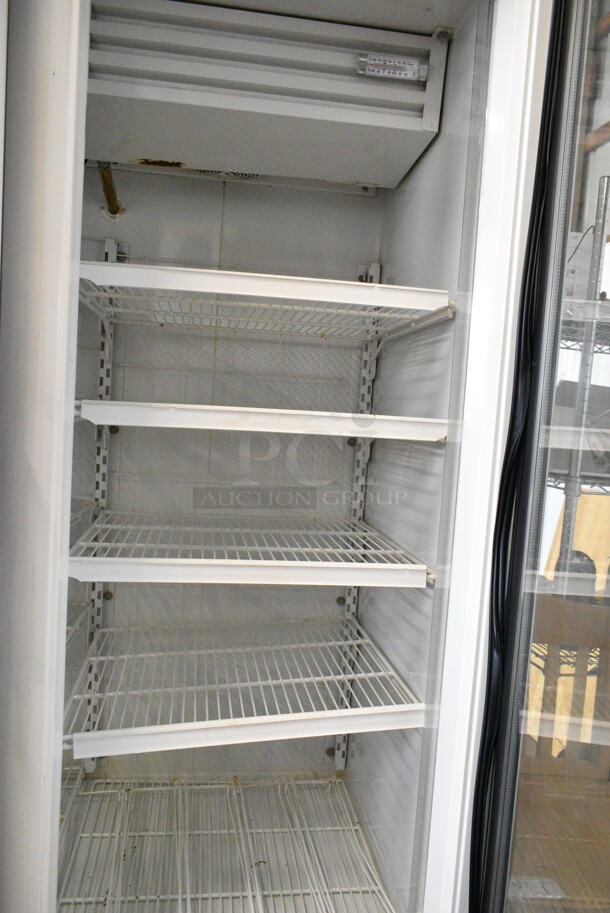 Carrier ULG50BCP-5 Metal Commercial 2 Door Reach In Freezer Merchandiser w/ Poly Coated Racks on Commercial Casters. 115/208-230 Volts, 1 Phase. - Image 3 of 6