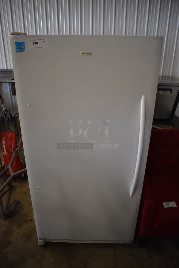 Frigidaire Model FKCH17F7HWD ENERGY STAR Single Door Reach In Freezer. 115 Volts, 1 Phase. 32x27x76. Tested and Working!