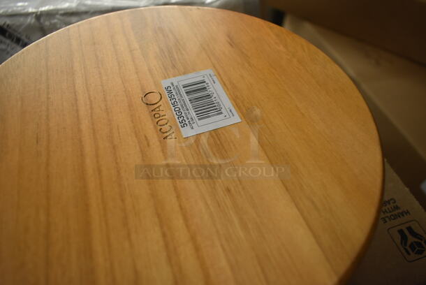 PALLET LOT of 36 BRAND NEW Boxes Including 395TO993 EcoChoice 9" x 9" x 3" Compostable Sugarcane / Bagasse 3 Compartment Takeout Container - 200/Case, 130IC10PCLW1M Choice 10 lb. Clear Wicketed Ice Bag with Ice Print - 1000/Case, 128HD12COMBO ChoiceHD Microwavable Translucent Deli Container, 7 Box Hollowick HD50-36 50 Hour "Smokeless" Clear Liquid Candle Fuel Cartridge - Not for Home Consumer Use - 48/Case, enMotion 59460A Dispenser, Acopa 553GD1535WS Wood Base for Acopa 3 and 5 Gallon Glass Beverage Dispensers,Jumbo Paper Straws, 2 Box 130PKROLLKFS Visions 17" x 17" Black Pre-Rolled Linen-Feel Napkin and Clear Heavy Weight Plastic Cutlery Set - 100/Case, Kraus KCU-273 Ceramic Sink. 36 Times Your Bid! - Image 8 of 12