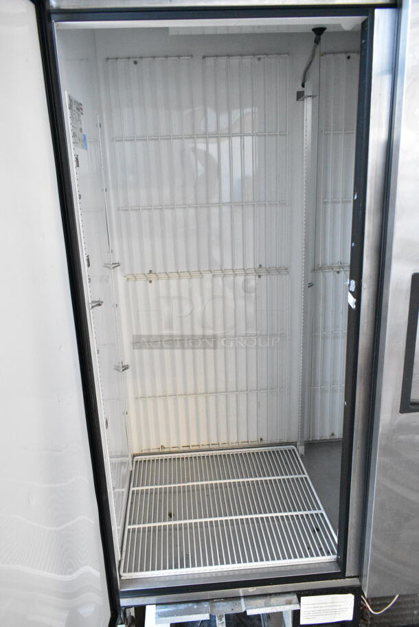 True T-49F Stainless Steel Commercial 2 Door Reach In Freezer on Commercial Casters. 115 Volts, 1 Phase. Tested and Powers On But Does Not Get Cold - Image 4 of 8