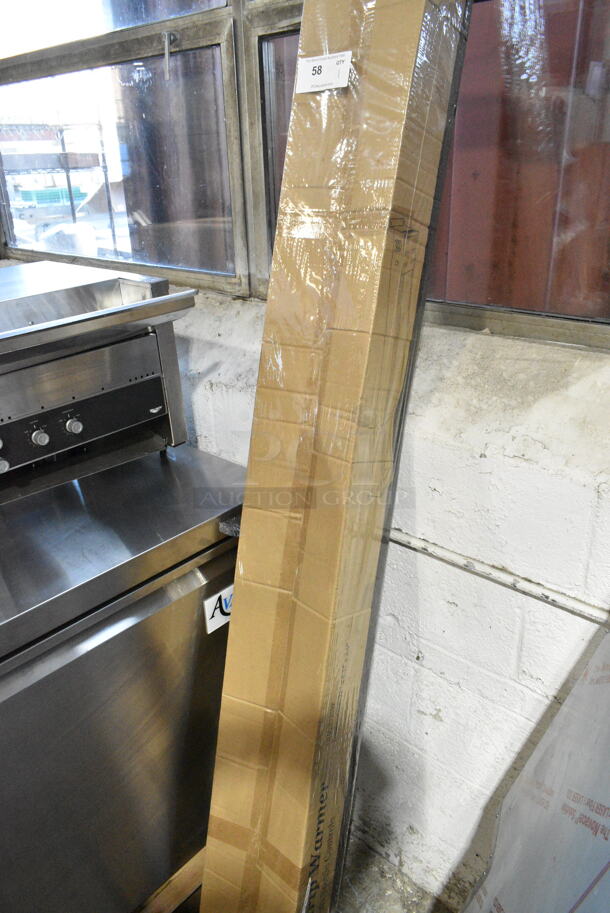 BRAND NEW IN BOX! Avantco 177SW72TCP Stainless Steel Commercial 72" High Wattage Strip Warmer. 120 Volts, 1 Phase. - Image 2 of 3