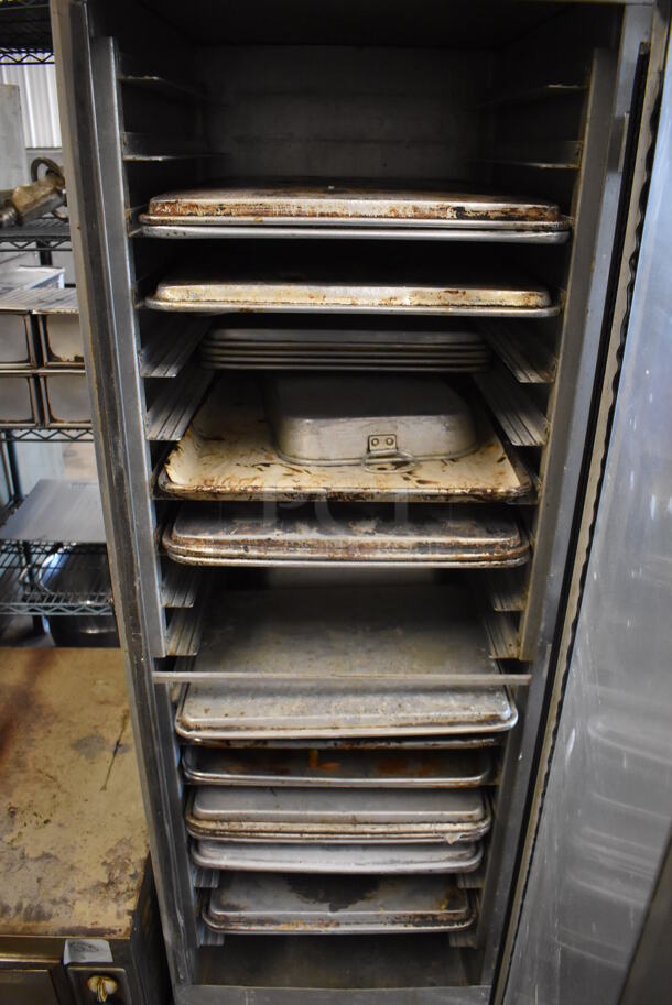 Wilder Metal Commercial Enclosed Pan Rack w/ Various Baking Sheets. 24.5x30x65 - Image 4 of 6