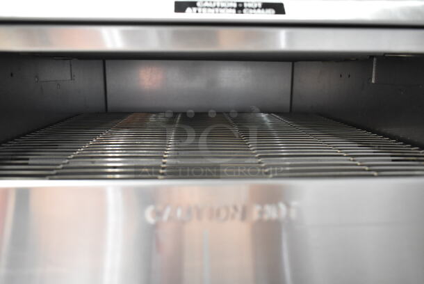 BRAND NEW SCRATCH AND DENT! Hatco TQ-1800H Stainless Steel Commercial Countertop Toast Qwik Conveyor Toaster - 3" Opening. 208 Volts, 1 Phase.  - Image 4 of 6