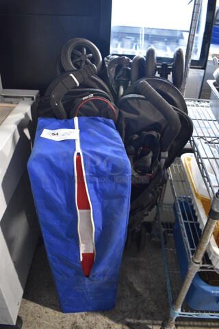 ALL ONE MONEY! Lot of Black Stroller and Pack and Play