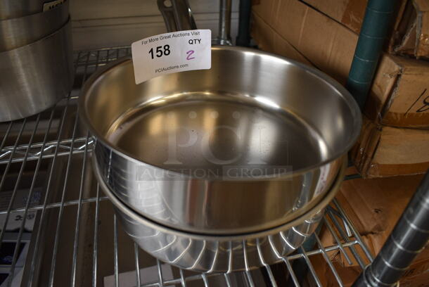 2 BRAND NEW! Stainless Steel Sauce Pots. 20x10x3. 2 Times Your Bid! - Image 2 of 3