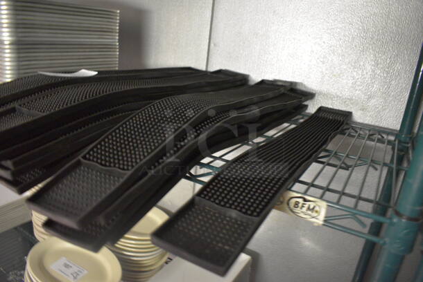 19 Black Bar Mats. 26x3x0.5. 19 Times Your Bid! (kitchen) - Image 3 of 3