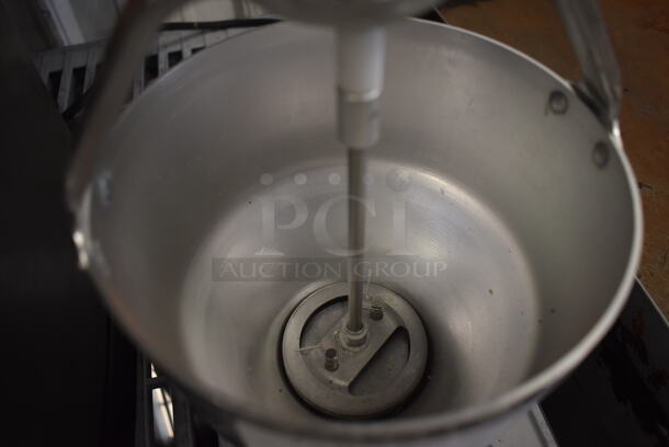 Metal Dough Dropper Hopper. 6.5x6.5x12.5 - Image 4 of 4