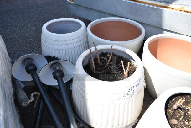 ALL ONE MONEY! Lot of 5 Planters - Image 4 of 4