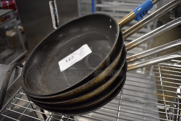 5 Metal Skillets. 21x11.5x2.5. 5 Times Your Bid! - Image 2 of 3