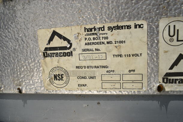 Harford Walk In Box w/ Cancoil ALP06301BER 115 Volt, 1 Phase Evaporator Fan.  - Image 8 of 9