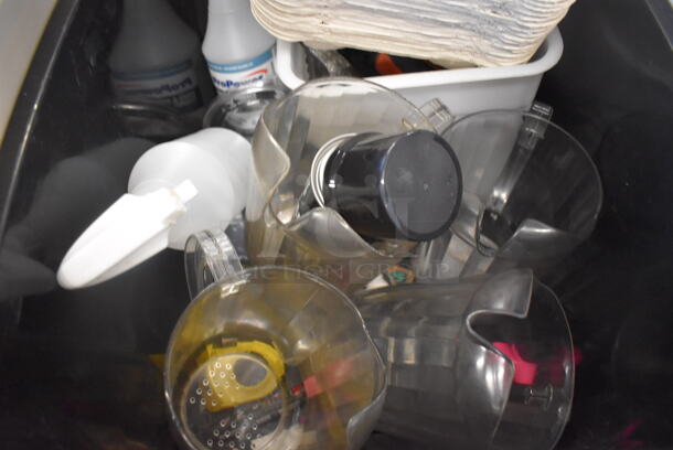 ALL ONE MONEY! Lot of Various Items Including Poly Pitchers and Poly Bin - Image 4 of 4