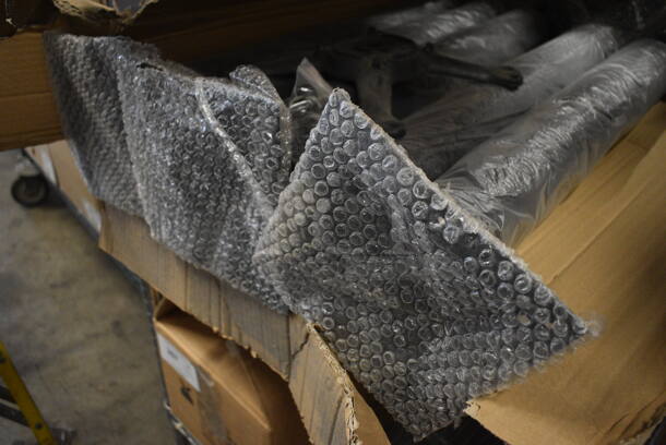 5 BRAND NEW IN BOX! Metal Table Bases Without Feet. 7.5x7.5x26. 5 Times Your Bid! - Image 4 of 5