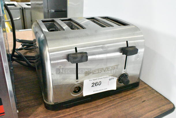2020 Hebvest CT04MD Stainless Steel Countertop 4 Slot Toaster. 120 Volts, 1 Phase.  - Image 2 of 5