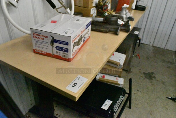 BRAND NEW SCRATCH AND DENT! Desk. Does Not Come w/ Contents.  - Image 4 of 7