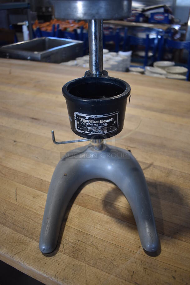 Hamilton Beach Metal Countertop Manual Juicer. 7x10x21 - Image 5 of 5