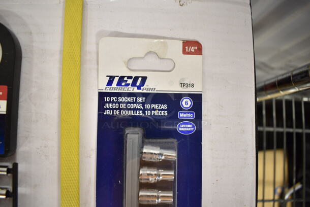 3 BRAND NEW! TEQ Socket Sets. 3 Times Your Bid! - Image 3 of 10