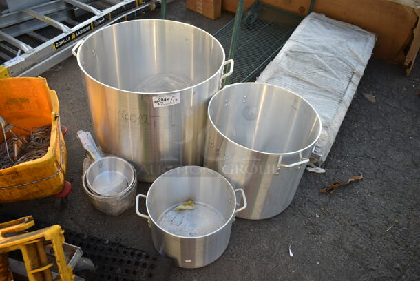 7 Various BRAND NEW Metal Items Including 3 Stock Pots; Amko 32420, Amko 31460, Amko 31604 and 4 Sauce Pans. 7 Times Your Bid! - Image 1 of 8