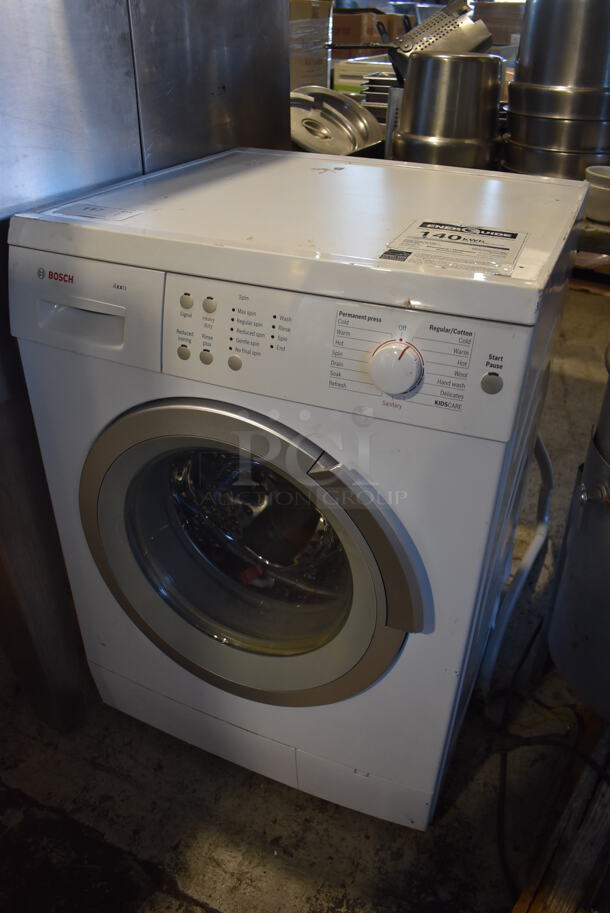 Bosch WNM55 Metal Front Load Washer. 220-240 Volts. 23.5x25x34 - Image 3 of 8