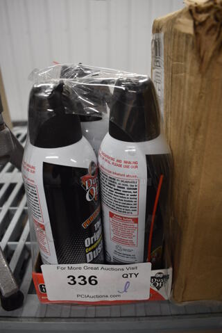 ALL ONE MONEY! Lot of 4 Dust Off Compressed Gas Duster Cans