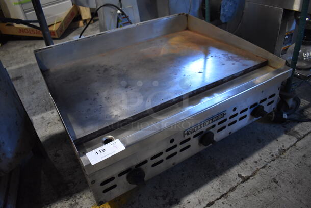 Bakers Pride XMG-36 Stainless Steel Commercial Countertop Natural Gas Powered Flat Top Griddle. 36x31x18 - Image 4 of 7