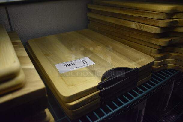4 Wooden Cutting Boards. 11.5x16x1. 4 Times Your Bid! (kitchen) - Image 2 of 3