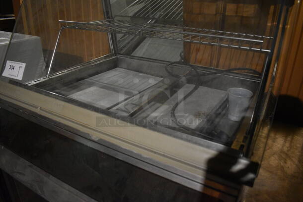 Roundup Stainless Steel Commercial Countertop Heated Display Case Merchandiser. 30x30x22. (lounge) - Image 4 of 5