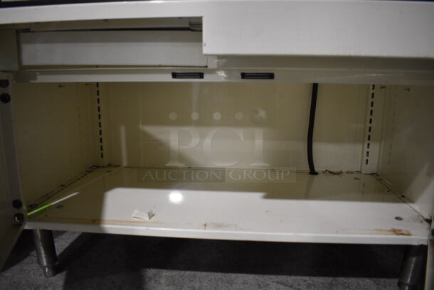 Metal Floor Style Dry Bakery Display Case Merchandiser w/ 2 Doors. 44x21x61 - Image 5 of 5