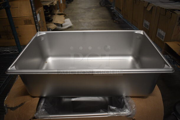 6 BRAND NEW IN BOX! Vollrath Stainless Steel Full Size Drop In Bins! 1/1x6. 6 Times Your Bid! - Image 1 of 5