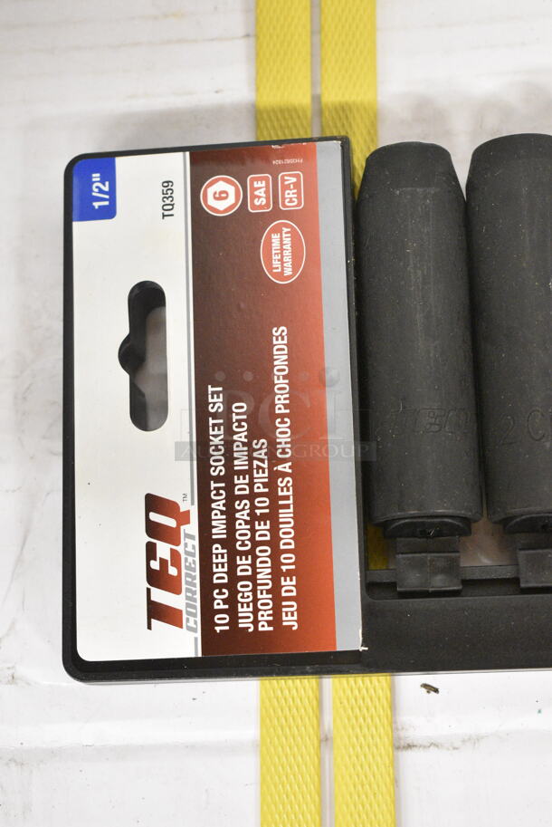 2 BRAND NEW! TEQ Deep Impact Socket Sets. 2 Times Your Bid! - Image 6 of 7