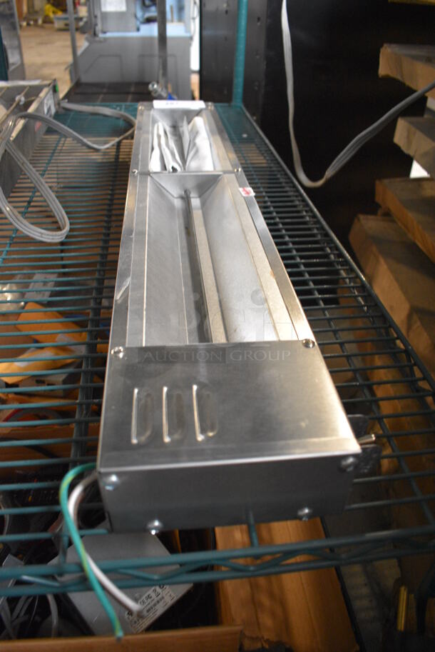 APW Wyott Model OH36L1T Stainless Steel Commercial Warming Strip. 120 Volts, 1 Phase. 36x6x2.5 - Image 3 of 5