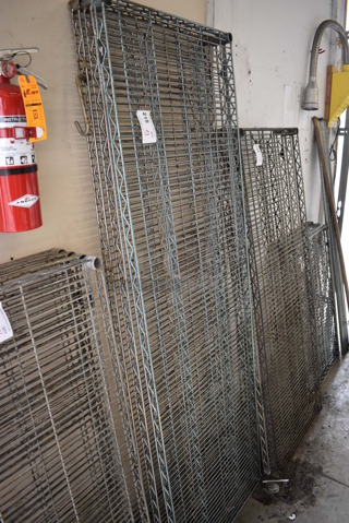 ALL ONE MONEY! Lot of 3 Metro Style Shelves! 72x24x1.5