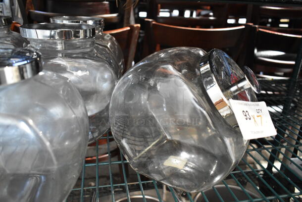 7 Jars w/ 6 Lids. Includes 6x9x9. 7 Times Your Bid!  - Image 2 of 4