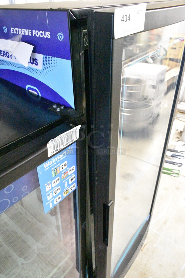 IDW GCG-12-F2334B Metal Commercial Single Door Reach In Cooler Merchandiser. 115 Volts, 1 Phase. Tested and Working! - Image 3 of 6