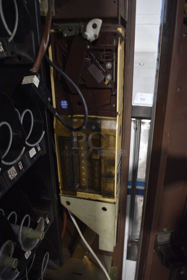 Metal Commercial Floor Style Vending Machine. 30x35.5x72. Cannot Test - Unit Needs New Plug Head - Image 10 of 10