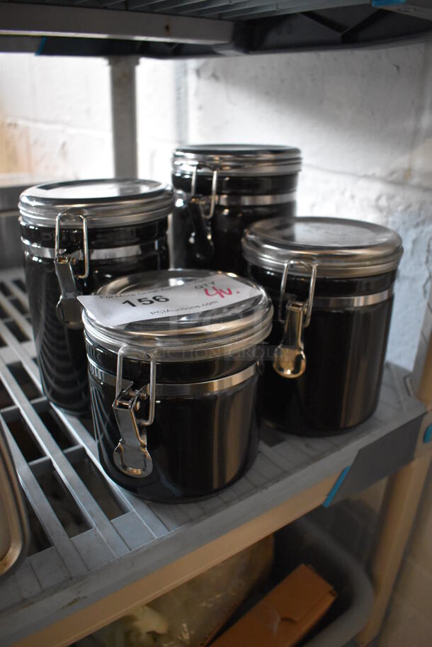 4 Various Canisters. Includes 4.5x4.5x4.5. 4 Times Your Bid! - Image 2 of 3