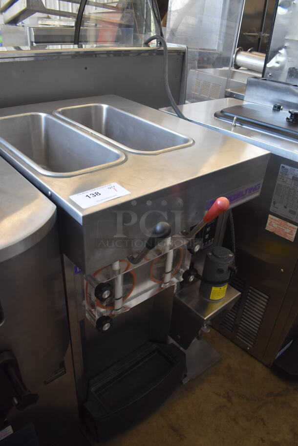 Stoelting SF144-38I Countertop Air Cooled 2 Flavor Ice Cream Yogurt Machine w/ Blender. 208/230 Volts 1 Phase - Image 2 of 9