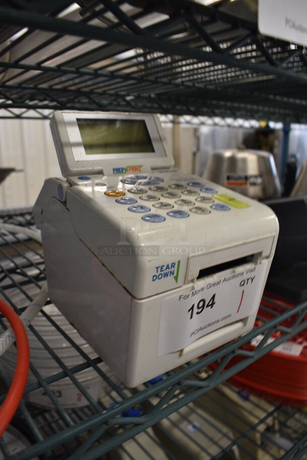 Ecolab Prep N Print Printer. 5x9x7 - Image 3 of 5