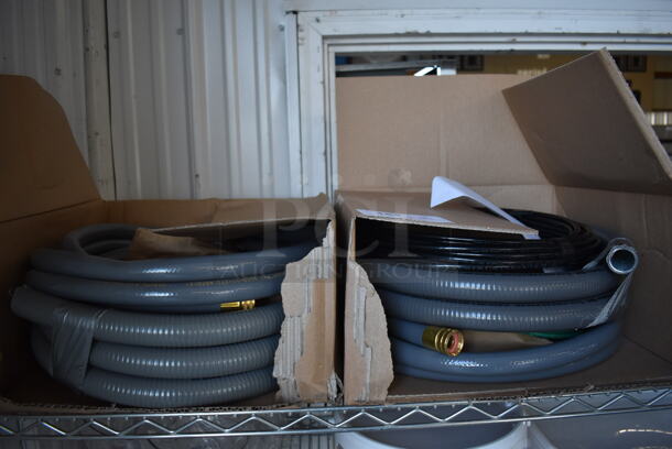 ALL ONE MONEY! Lot of 2 Boxes of Hoses