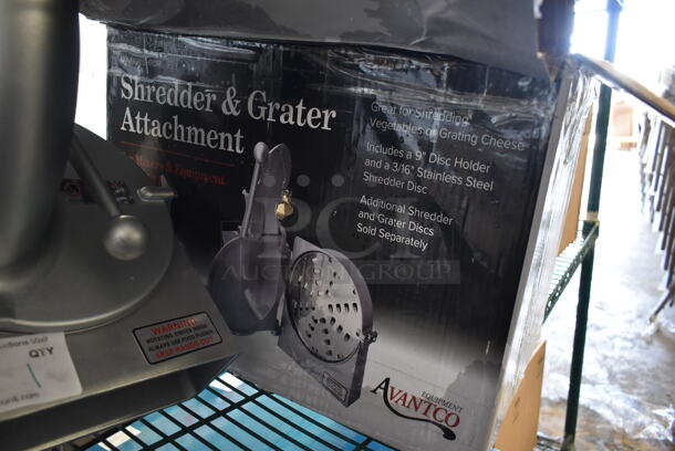 BRAND NEW SCRATCH AND DENT! Avantco 177MX20SHRDR Metal Commercial Pelican Head Shredder Attachment for MX20 - Image 6 of 6