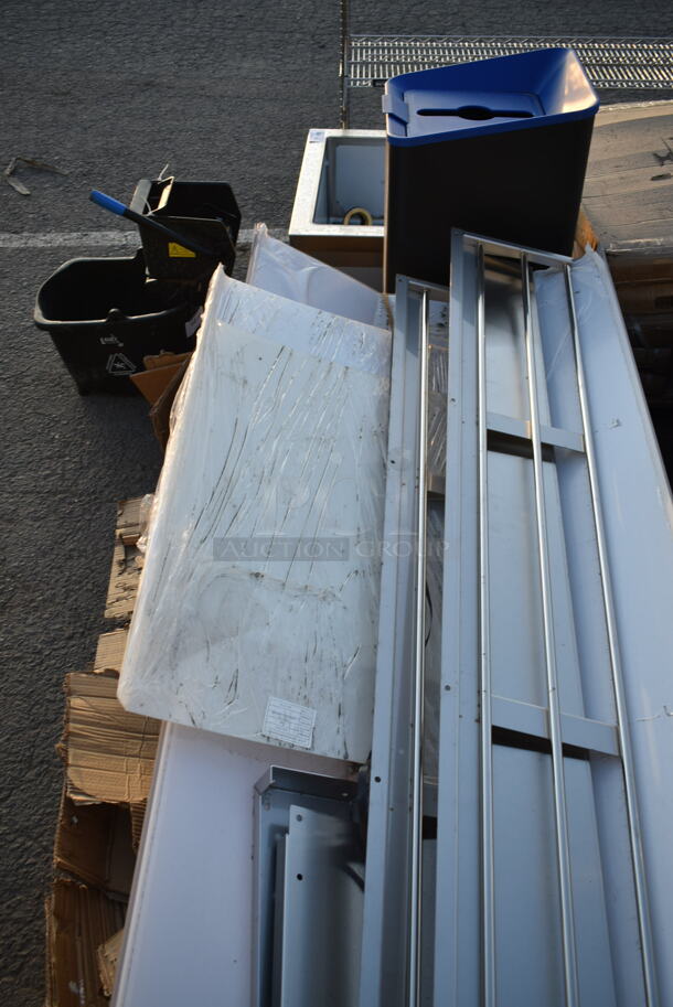 ALL ONE MONEY! Lot of Sneeze Guards and Tray Slides - Image 3 of 6