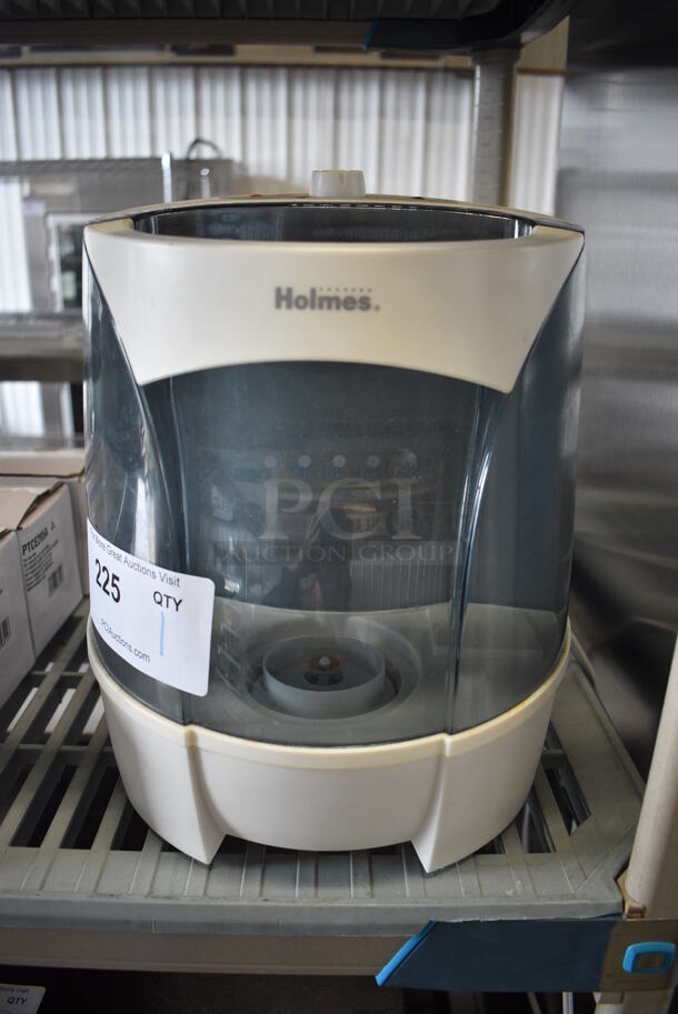 Holmes White and Blue Poly Countertop Humidifier. 12x9x12 - Image 1 of 3