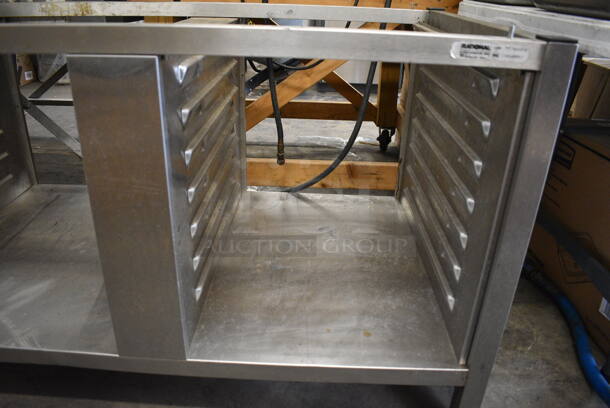 Rational Stainless Steel Commercial Double Pan Rack Stand for Oven. 48x28x29 - Image 3 of 4